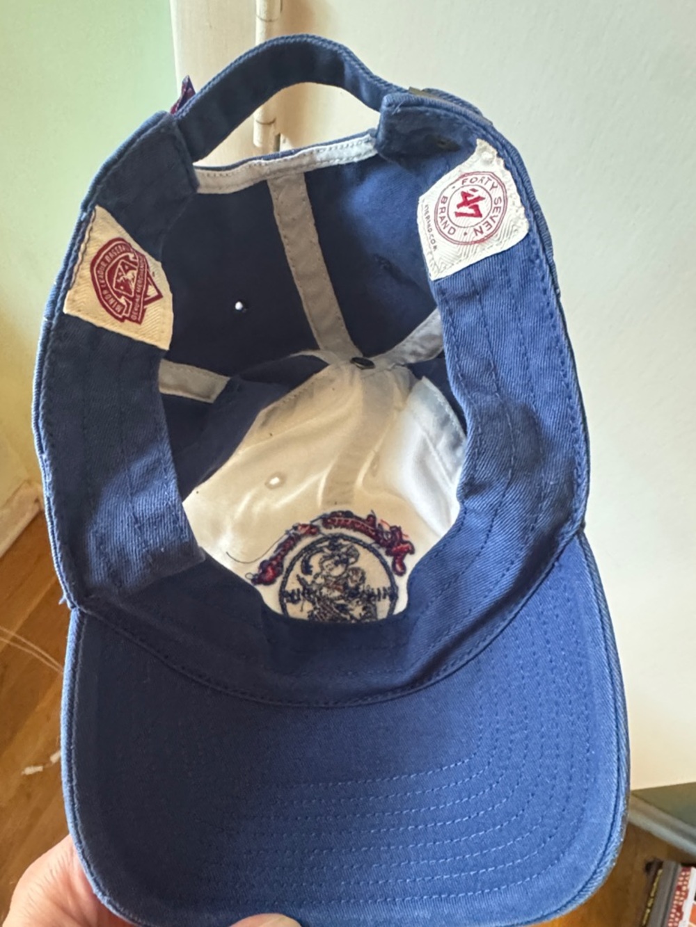47 Navy and White Nashville Sounds Baseball Cap - Picture 5 of 6